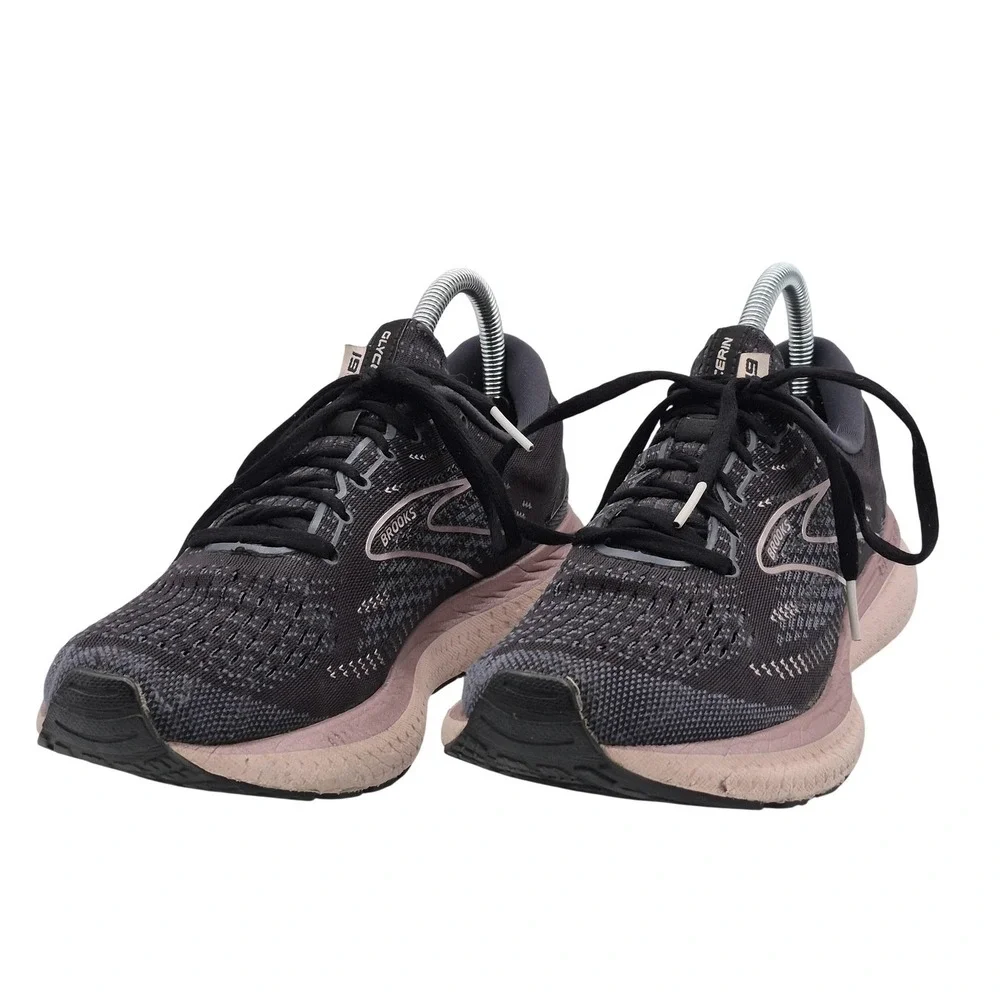Brooks Shoes Womens Size 8.5 Black Glycerin 19 Running Sneakers 1203431B074